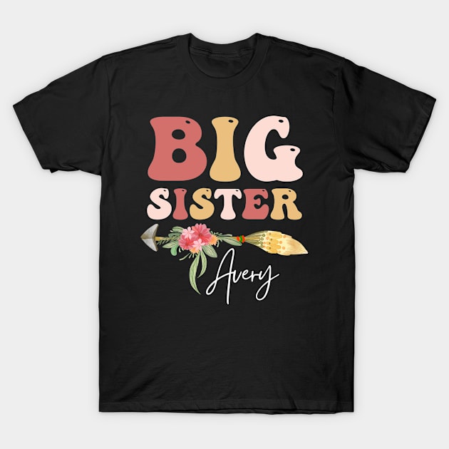 Big Sister little flower Lover Gift For Women Mother day T-Shirt by truong-artist-C